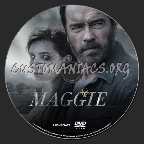 Maggie dvd label