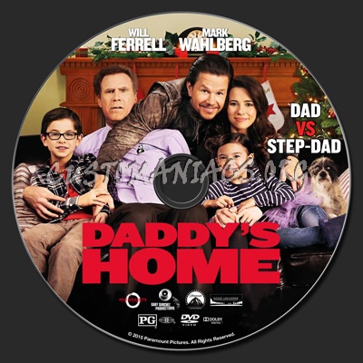 Daddy's Home dvd label