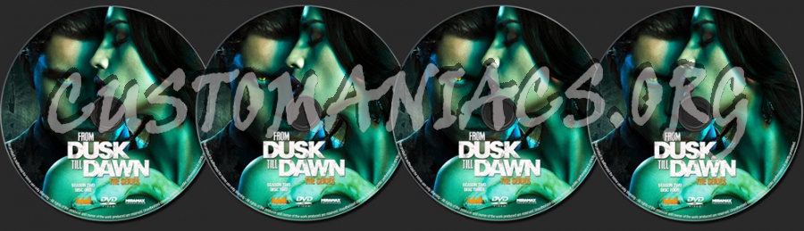 From Dusk Till Dawn The Series Season 2 dvd label