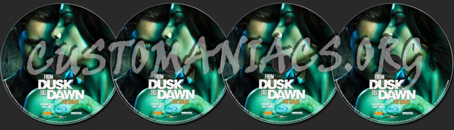 From Dusk Till Dawn The Series Season 2 blu-ray label