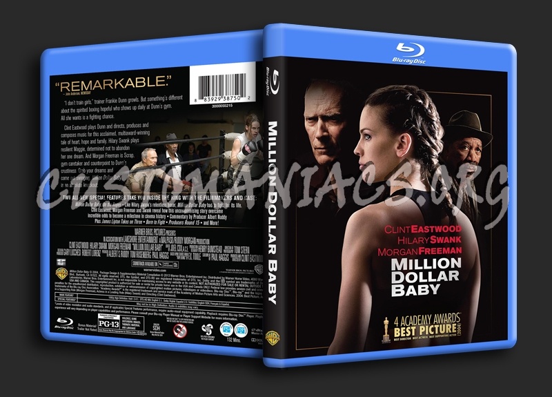 Million Dollar Baby blu-ray cover