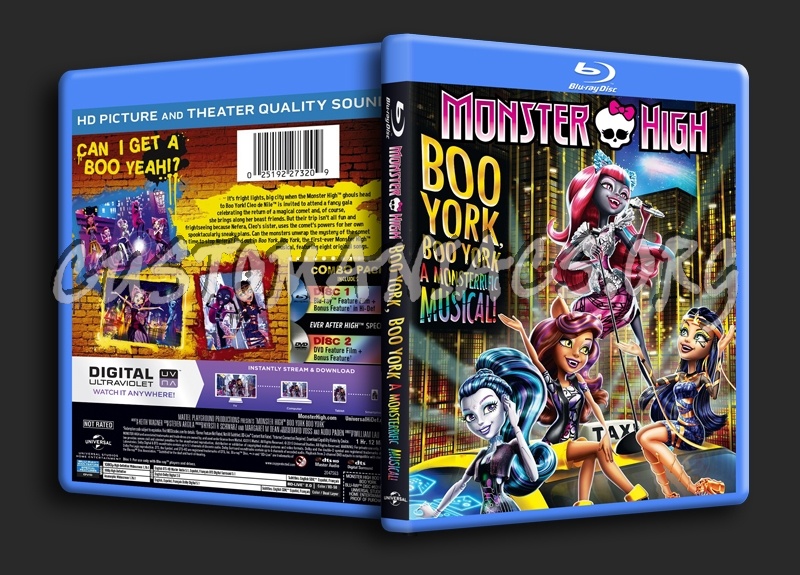 Monster High Boo York, Boo York blu-ray cover