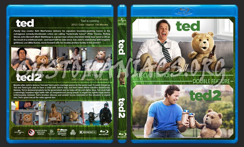 Ted Double Feature blu-ray cover