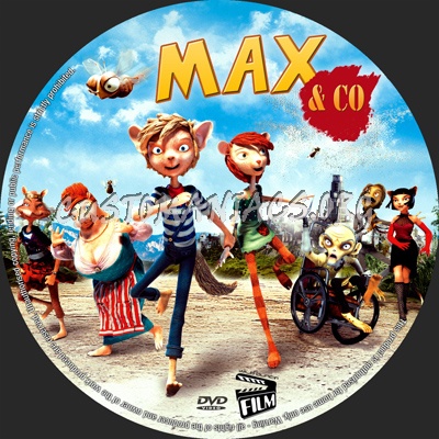 Max & Co dvd label