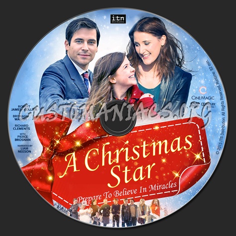 A Christmas Star dvd label