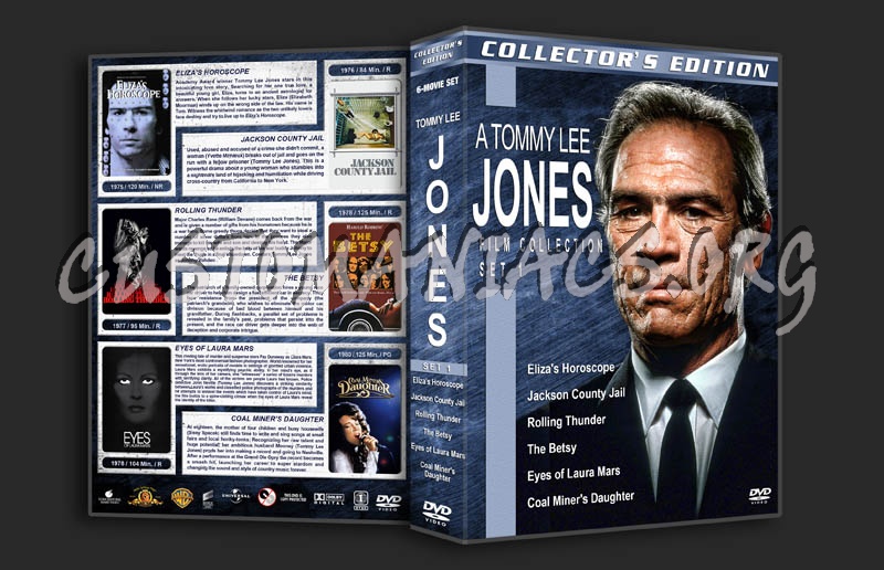 Tommy Lee Jones Film Collection - Set 1 dvd cover