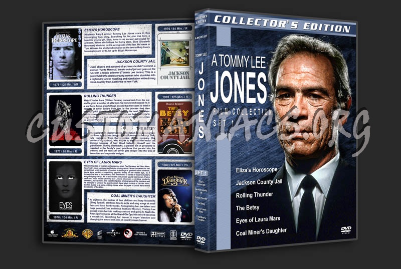 Tommy Lee Jones Film Collection - Set 1 dvd cover