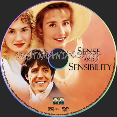 Sense and Sensibility dvd label