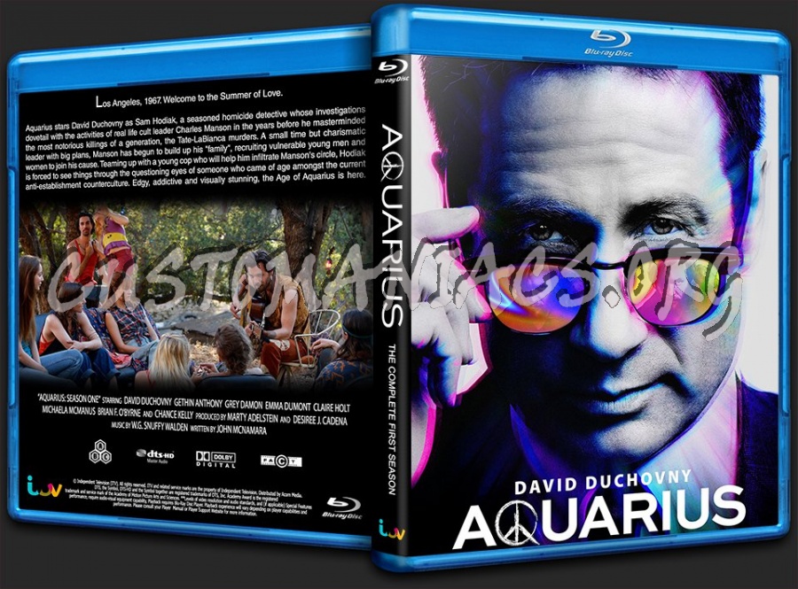 Aquarius: Season 1 blu-ray cover