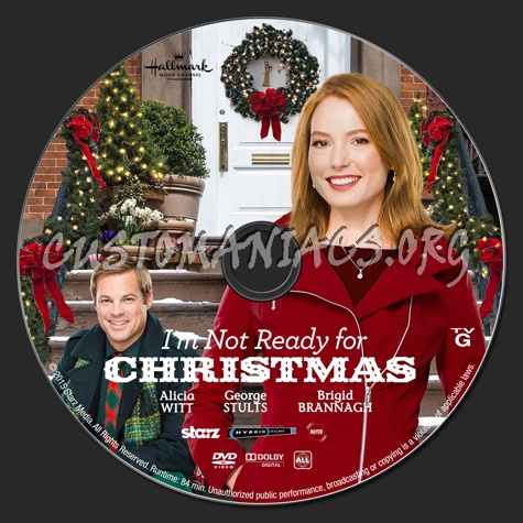 I'm Not Ready for Christmas dvd label