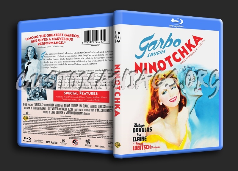 Ninotchka blu-ray cover