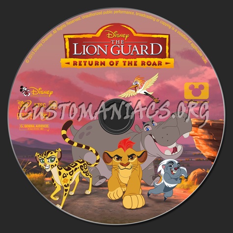 The Lion Guard: Return of the Roar dvd label