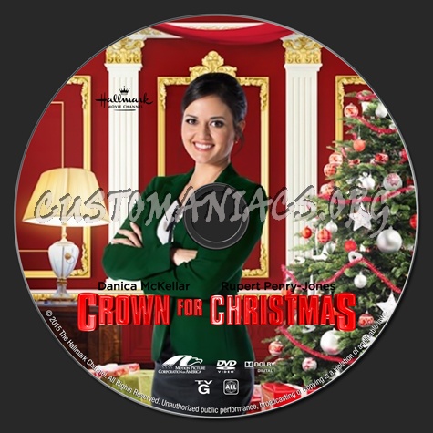 Crown for Christmas dvd label