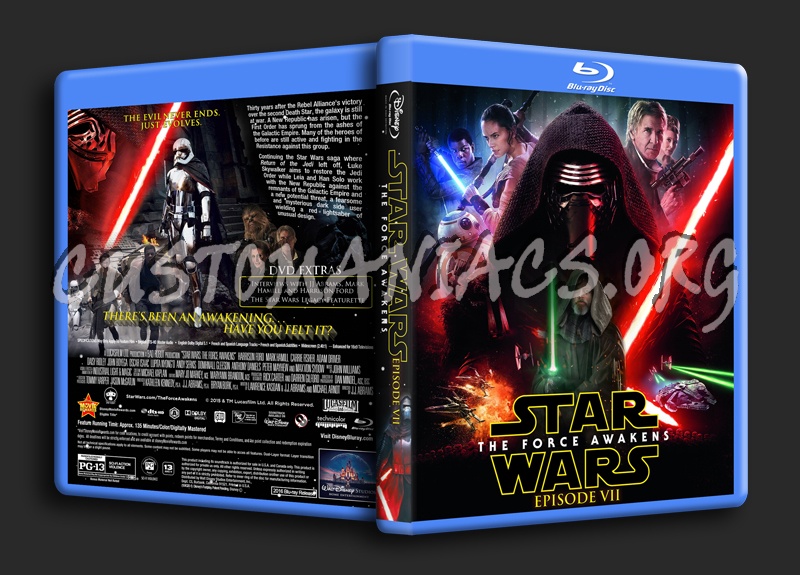 Star Wars: The Force Awakens (Episode VII) dvd cover