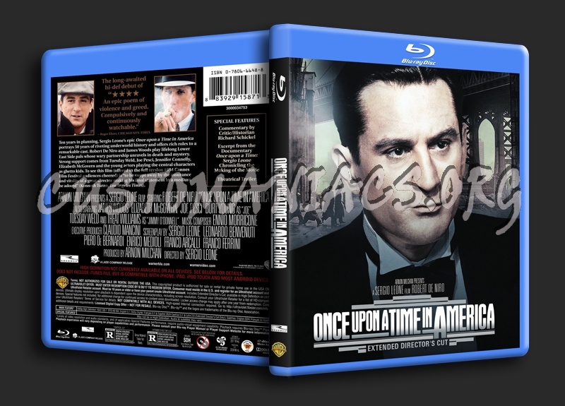 Once Upon A Time in America blu-ray cover