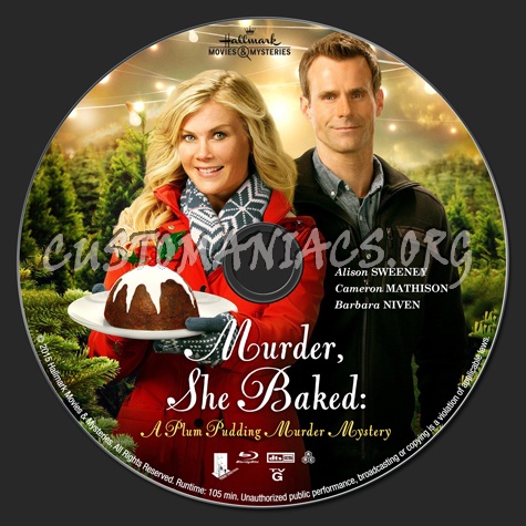 Murder She Baked: A Plum Pudding Murder Mystery blu-ray label