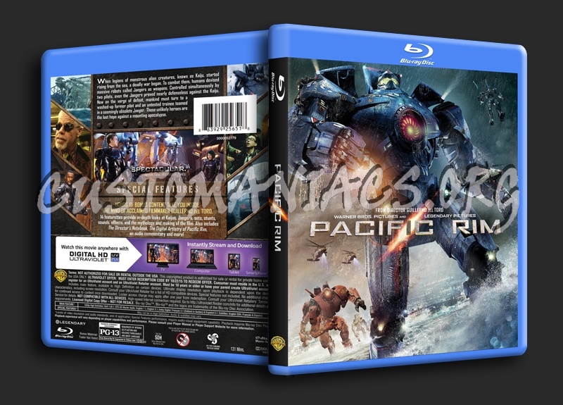 Pacific Rim blu-ray cover