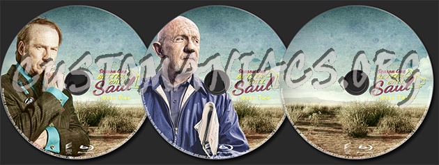 Better Call Saul Season One blu-ray label