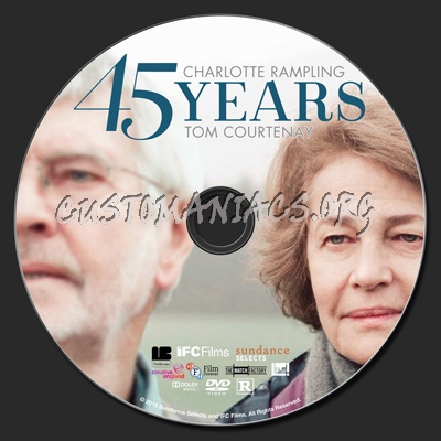 45 Years dvd label