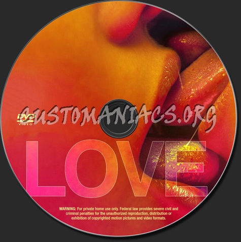 Love dvd label