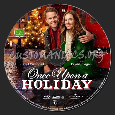 Once Upon a Holiday blu-ray label