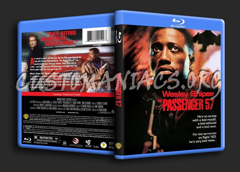 Passenger 57 blu-ray cover