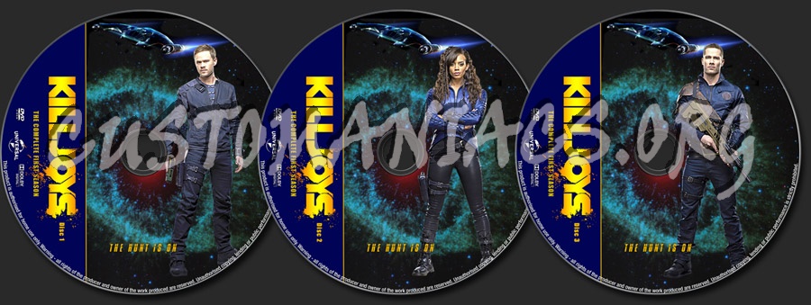 Killjoys Season 1 dvd label