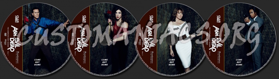 Ash vs Evil Dead Season 1 dvd label