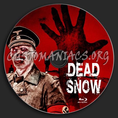 Dead Snow blu-ray label