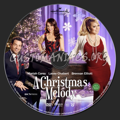 A Christmas Melody dvd label