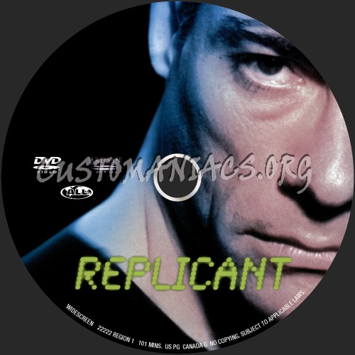 Replicant dvd label
