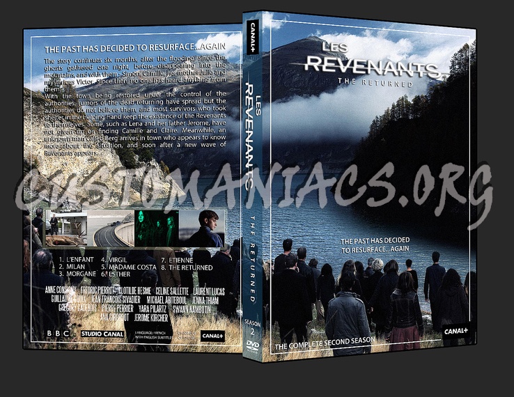 Les Revenants AKA: The Returned - S2 dvd cover