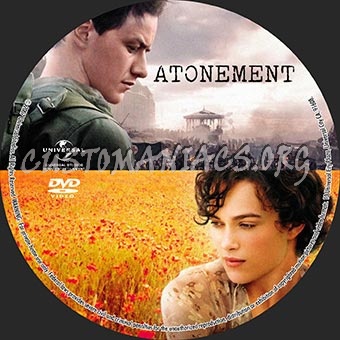 Atonement dvd label