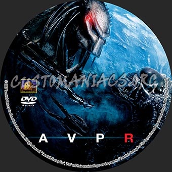AVP2 Requiem dvd label