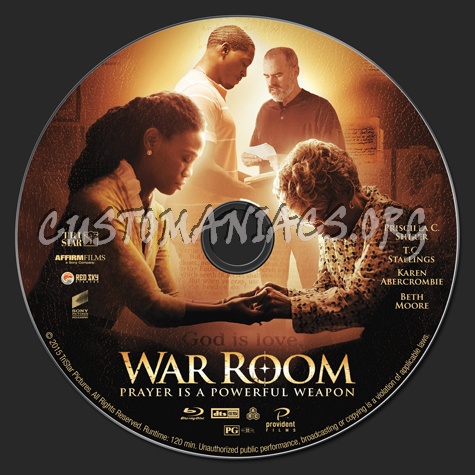 War Room blu-ray label