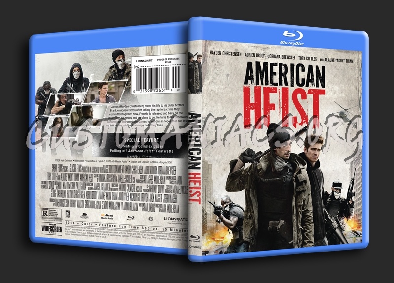 American Heist blu-ray cover