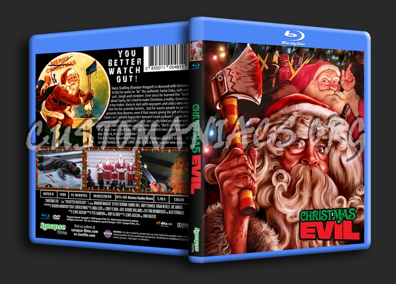 Christmas Evil blu-ray cover