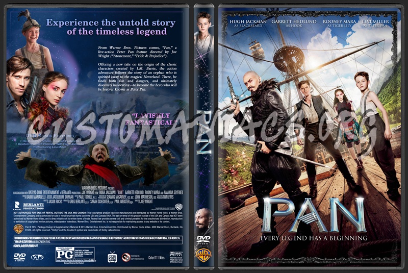 Pan dvd cover