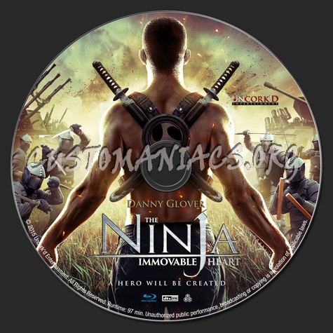 The Ninja: Immovable Heart blu-ray label