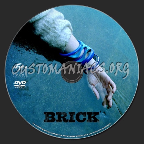 Brick dvd label