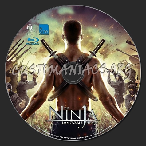 Ninja The Immovable Heart blu-ray label