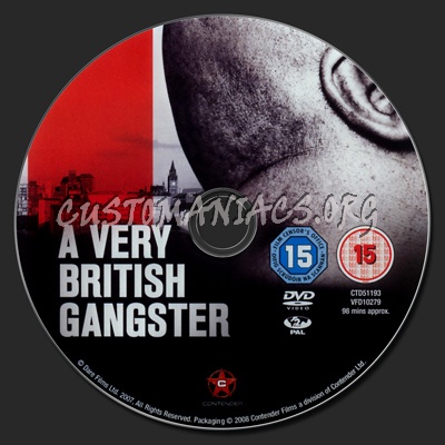 A Very British Gangster dvd label