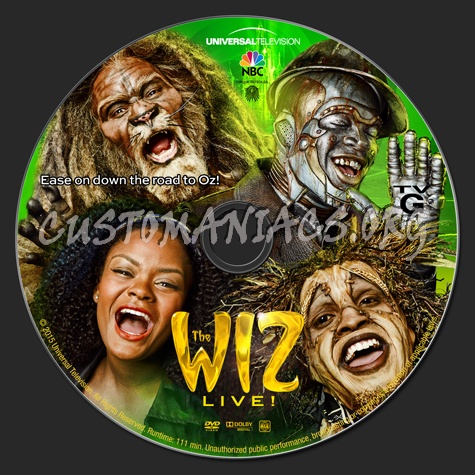 Wiz Live! dvd label