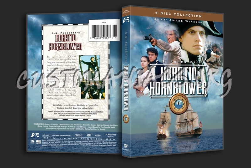 Horatio Hornblower dvd cover