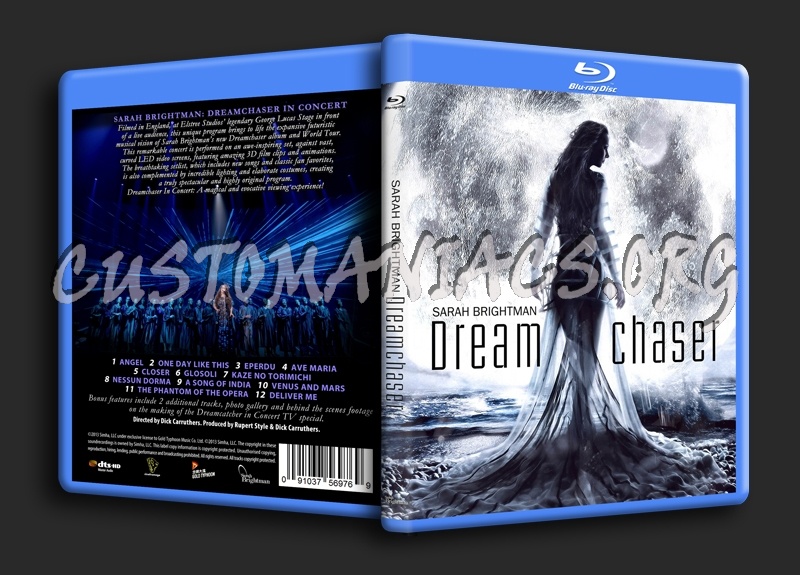 Sarah Brightman Dreamchaser blu-ray cover
