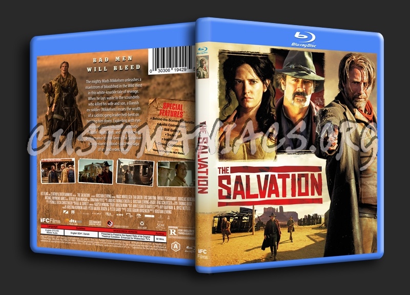 The Salvation blu-ray cover