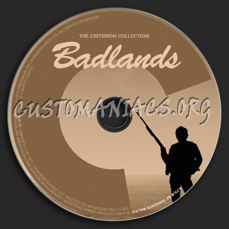 651 - Badlands dvd label