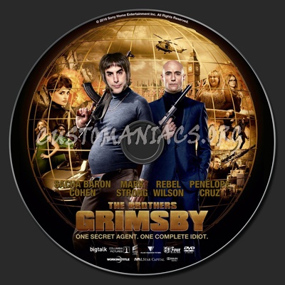 The Brothers Grimsby (aka Grimsby) dvd label