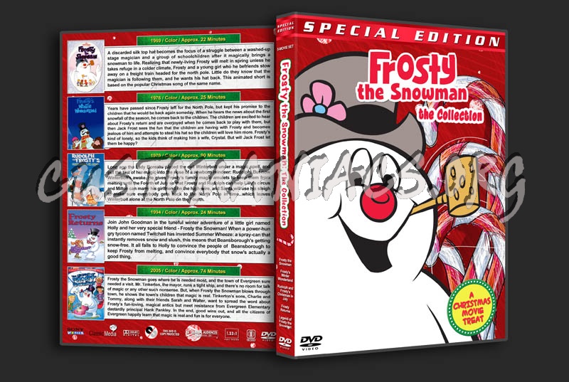 Frosty the Snowman Collection dvd cover