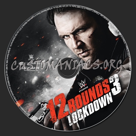 12 Rounds 3 Lockdown dvd label
